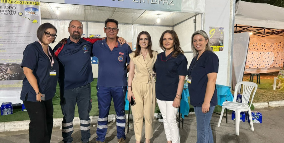 Νίκη Ποζίδου: Η Ψυχή της Δράσης του Κέντρου Υγείας Σκύδρας στην Εμποροπανήγυρη