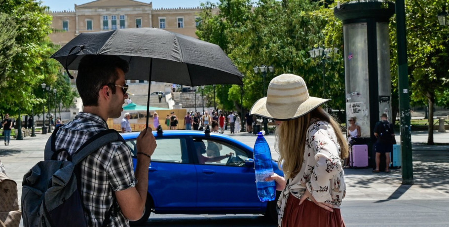 Νέο έκτακτο δελτίο καιρού από την ΕΜΥ: Καύσωνας μέχρι την Κυριακή
