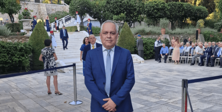 Ο Πρόεδρος της Ε.Ι.Ε.Τ. στην εκδήλωση για τη συμπλήρωση 50 ετών από την αποκατάσταση της Δημοκρατίας