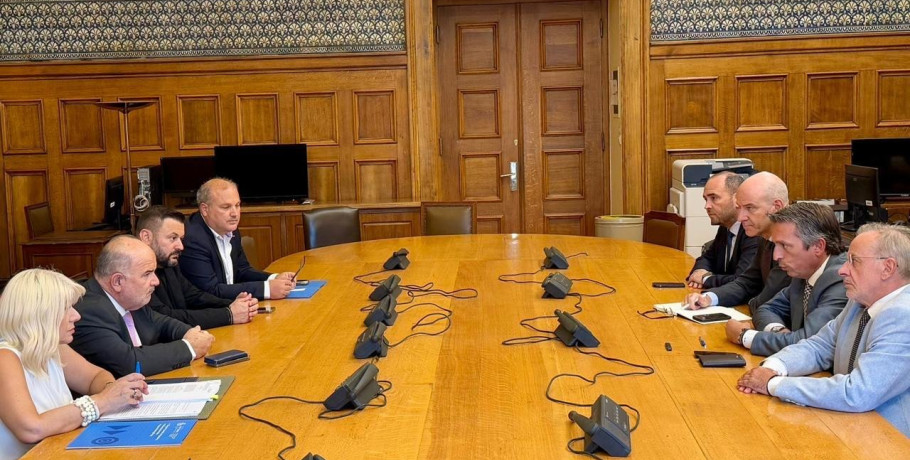 Λ. Βασιλειάδης: Συνάντηση για την ανάγκη αναμόρφωσης του Θ.Π. για τα δικαιώματα στα καταστήματα εστίασης κ.α.