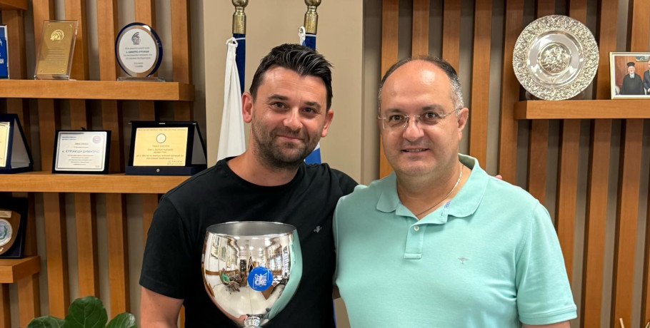 Θερμά συγχαρητήρια Δημάρχου Κιλκίς στους δευτεραθλητές ‘’Πόντιους’’ για την άνοδο της ομάδας στην Α2 Εθνική Handball
