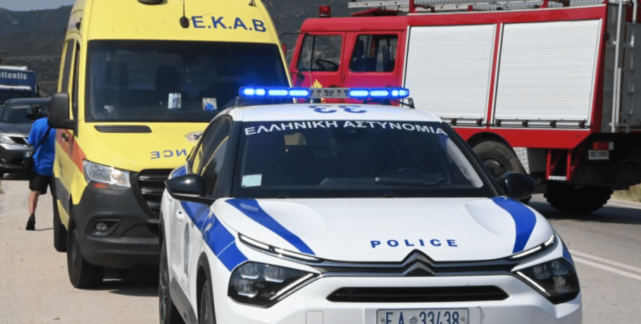 Νεκρός 34χρονος οδηγός Ι.Χ. μετά από σύγκρουση με φορτηγό στη Θήβα