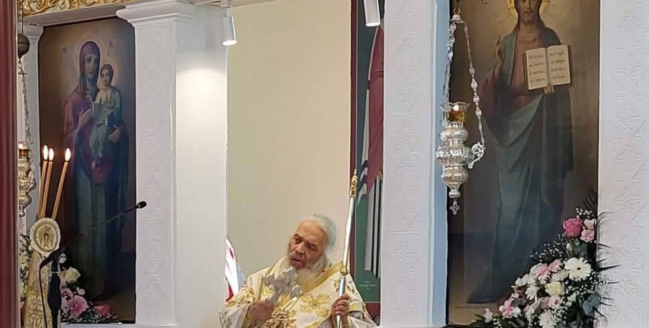 Απόδοσις της εορτής της Κοιμήσεως της Θεοτόκου στην Καρυώτισσα