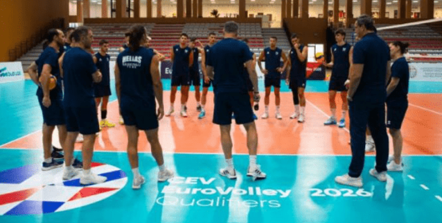 Στην Τιφλίδα με στόχο την πρόκριση στα τελικά η Εθνική Ανδρών
