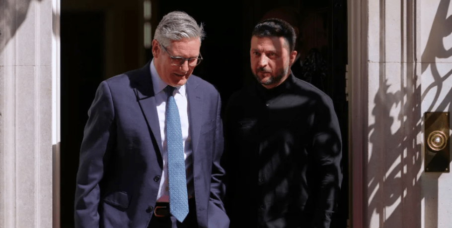 Αισιόδοξες δηλώσεις Ζελένσκι - Στάρμερ στο Λονδίνο
