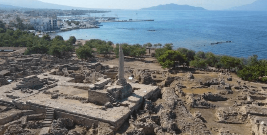 Αίγινα: Ο αρχαιολογικός χώρος της Κολώνας