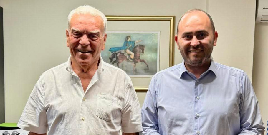 Συνάντηση Λάκη Βασιλειάδη με τον Ιορδάνη Τσώτσο – Στρατηγική Ανάπτυξης για την Πέλλα