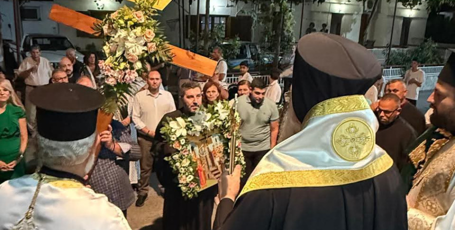 Εορτασμοί στον Ι.Ν. Υψώσεως του Τιμίου Σταυρού στην Καλή