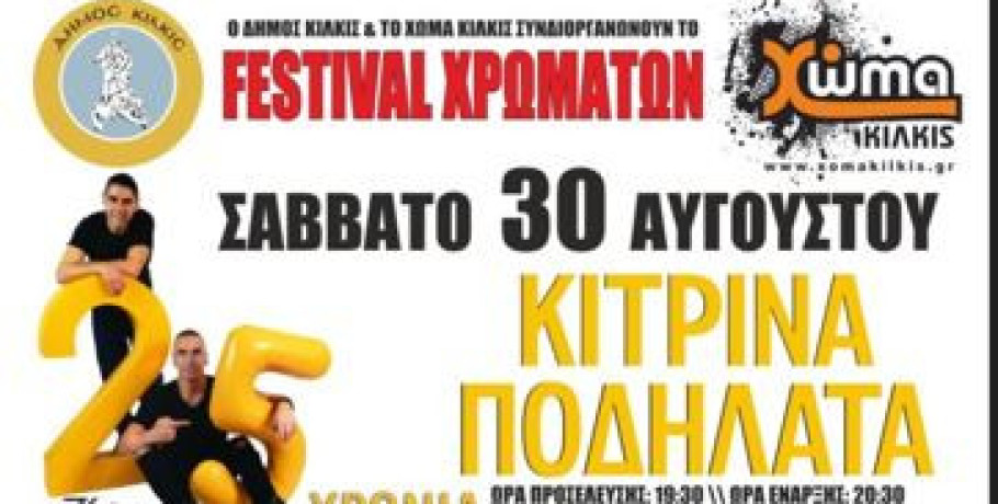 Φεστιβάλ Χρωμάτων από τον Δήμο Κιλκίς και το ΧΩ.Μ.Α. στο Στρατιωτικό Αεροδρόμιο Κιλκίς