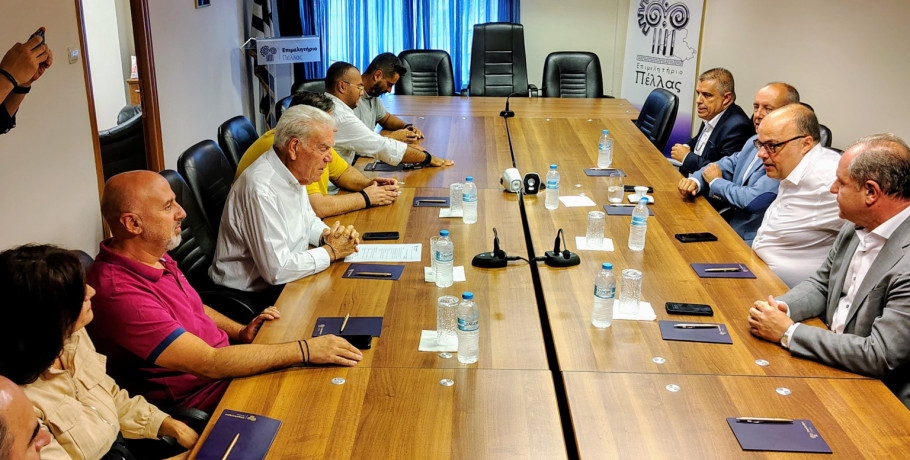 Επίσκεψη του Γενικού Γραμματέα Βιομηχανίας κ. Ελευθερίου Κρητικού στο Επιμελητήριο Πέλλας