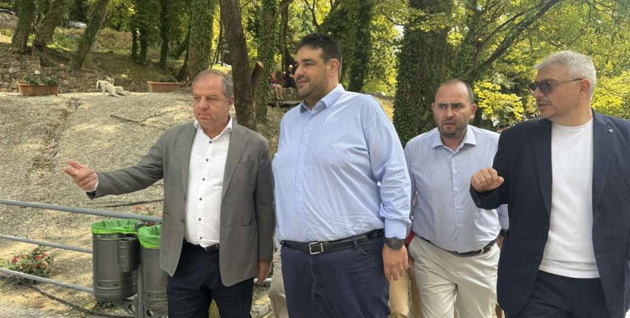 Διονύσης Σταμενίτης για επίσκεψη Λιβάνιου: «Προχωράμε με λύσεις όχι με λόγια, για μια Πέλλα ισχυρή»