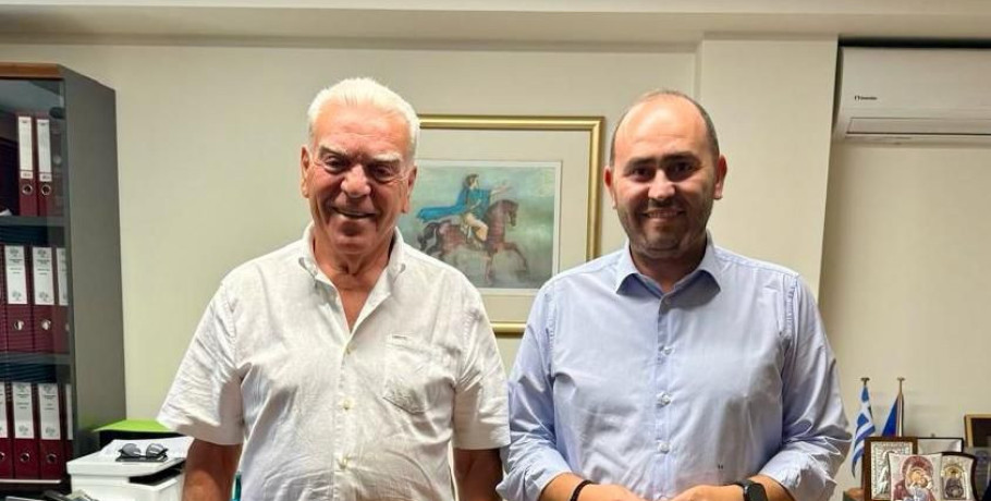 Συνάντηση Λάκη Βασιλειάδη με τον Πρόεδρο του Επιμελητηρίου Πέλλας: «Να διαμορφώσουμε συνεργατικά μια Στρατηγική Ανάπτυξης για την Περιοχή μας»
