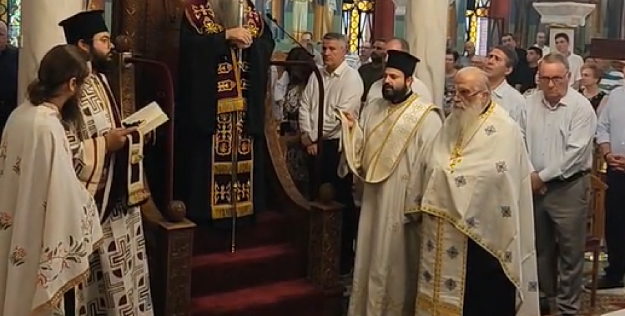 Τα Γιαννιτσά υποδέχτηκαν το ιερό λείψανο της Αγίας Ελένης (videos)