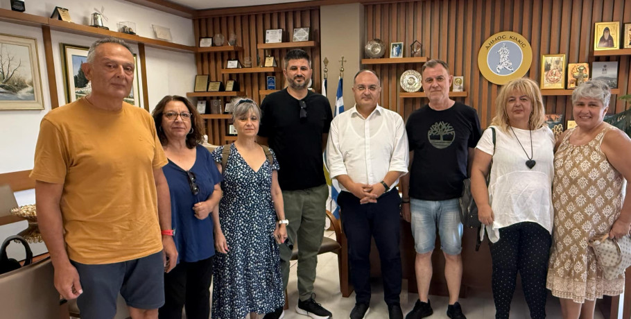 Σε εποικοδομητικό κλίμα η συνάντηση του Δημάρχου Κιλκίς με τον Σύλλογο  Εκπαιδευτικών της Πρωτοβάθμιας Εκπαίδευσης