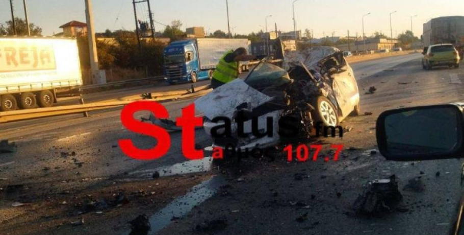 Τροχαίο με έναν νεκρό και έναν τραυματία στην Εγνατία: ΙΧ τούμπαρε και πέρασε στο αντίθετο ρεύμα
