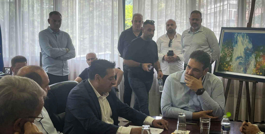 Επίσκεψη του Υπουργού Εσωτερικών στο Δήμο Έδεσσας