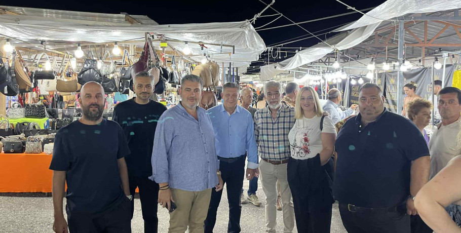 Επίσκεψη του Προέδρου του Επιμελητηρίου Πιερίας στην 99η Εμποροπανήγυρη Αιγινίου
