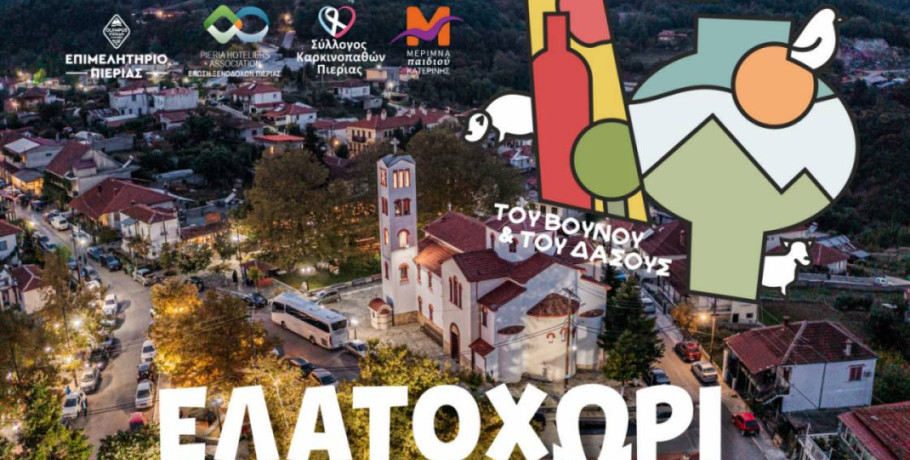 Το Επιμελητήριο Πιερίας συμμετέχει στο «Γαστρονομικό Φεστιβάλ του Βουνού & του Δάσους» 27 - 28 Σεπτεμβρίου 2025, Ελατοχώρι Πιερίας
