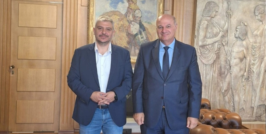 Στον Υπουργό Αγροτικής Ανάπτυξης ο Νίκος Παρούτογλου