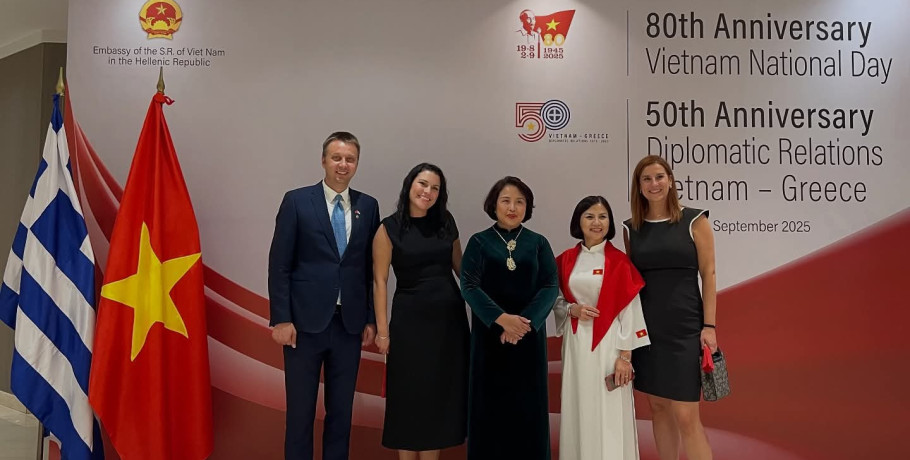 Ελένη Λαζάρου: Παρούσα στον εορτασμό των 80 χρόνων από την Εθνική Επέτειο του Βιετνάμ και των 50 χρόνων διπλωματικών σχέσεων Ελλάδας – Βιετνάμ