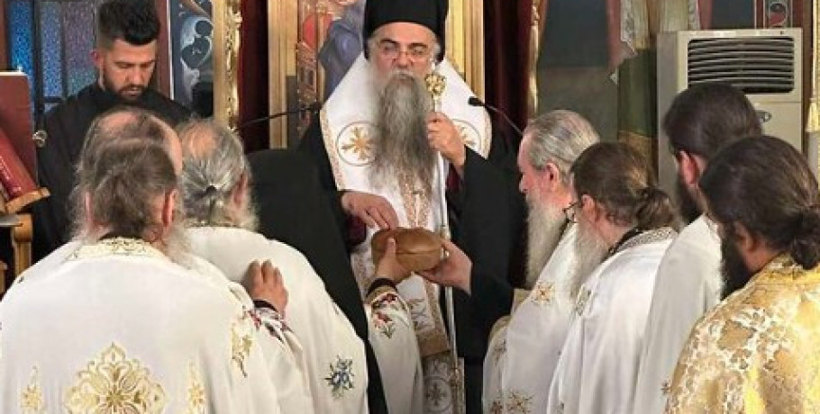 Ο Επίσκοπος Αλμωπίας στην Πανήγυρη του Ι.Ν. Αγ. Καλλίνικου Μεσημερίου