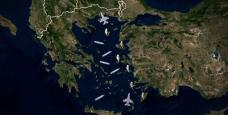 Ανεβαίνει η ένταση: Ένοπλες Δυνάμεις απλώνονται σε Αιγαίο και Έβρο