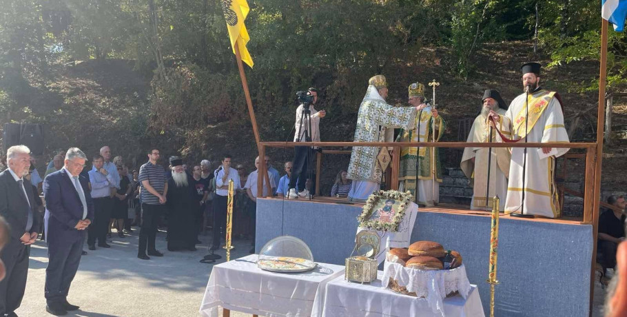 Ο Πρόεδρος της ΝΙΚΗΣ στη Καλαμπάκα για την εορτή του Αγίου Βησσαρίωνος