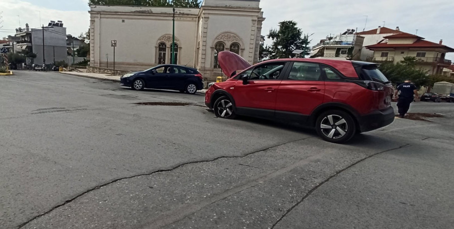 Γιαννιτσά: Δεν τήρησε το STOP και...σκράτς, ακόμη ένα ατύχημα!