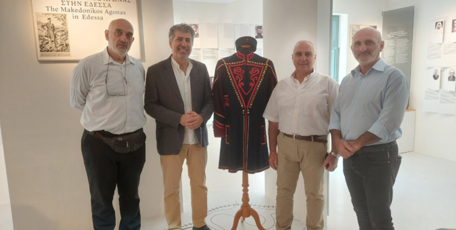 Έδεσσα: Στο Μουσείο Γέσιου για εκδήλωση ιστορικής δωρεάς η τοπική Κοινότητα της "Νίκης"