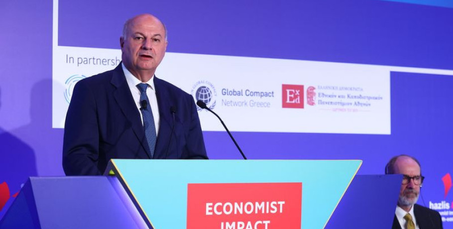 ΥπΑΑΤ, Κώστας Τσιάρας στο Συνέδριο του Economist: «Η βιωσιμότητα στη γεωργία είναι το νέο κοινωνικό συμβόλαιο»