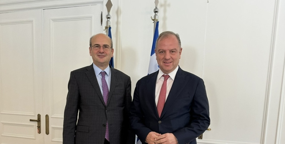 Συνάντηση Δ. Σταμενίτη με τον Αντιπρόεδρο της Κυβέρνησης Κ. Χατζηδάκη για τις αποζημιώσεις των παραγωγών