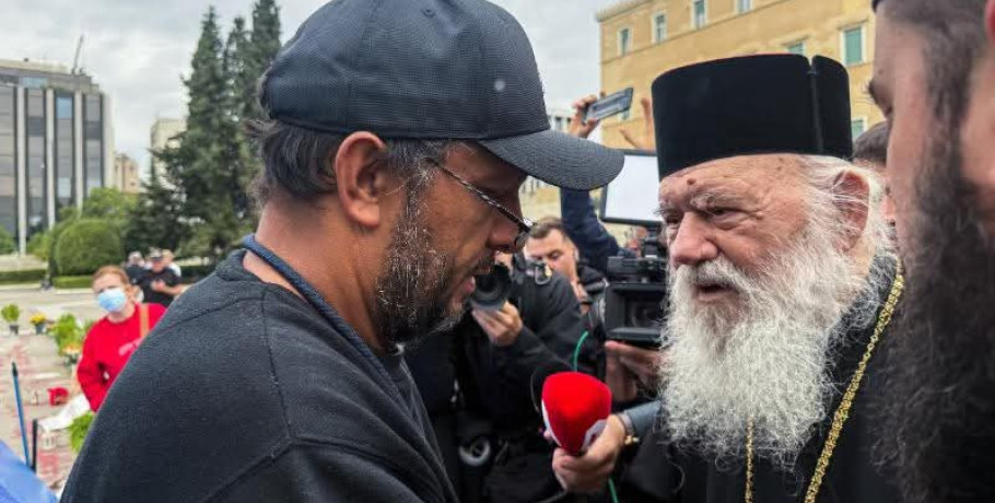 O Αρχιεπίσκοπος επισκέφτηκε τον Πανο Ρούτσι