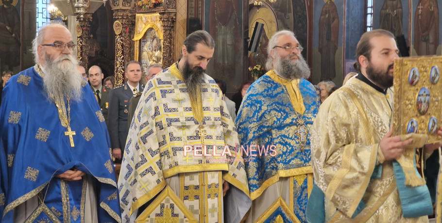 Ι.Ν Αγίας Σκέπης: Πανηγυρική θεια Λειτουργία για τον Άγιο Λούκα