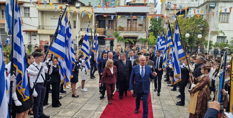 Έδεσσα: Έφτασε ο πρόεδρος της Δημοκρατίας