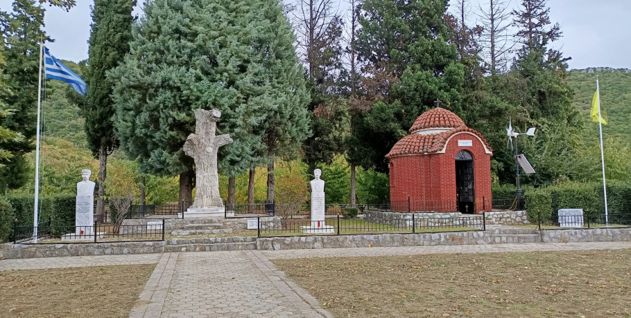 Βεβήλωσαν τις προτομές των Μακεδονομάχων Άγρα και Μίγκα