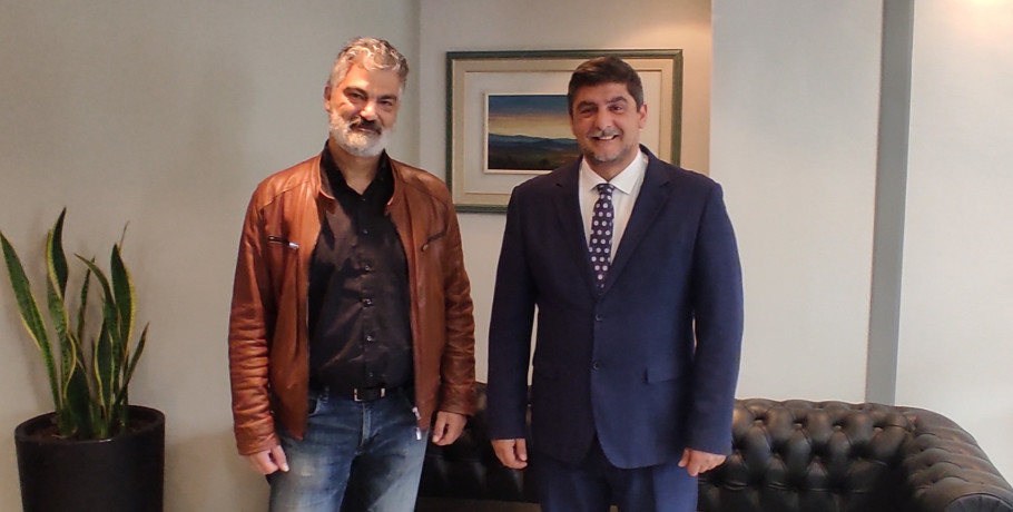 Γιαννιτσά/"Αλεξάνδρειο" Δημοτικό Ωδείο:  Για "ολιστική αναβάθμιση" έγινε λόγος στη συνάντηση Φουντουκίδη-Ανδρόνογλου.
