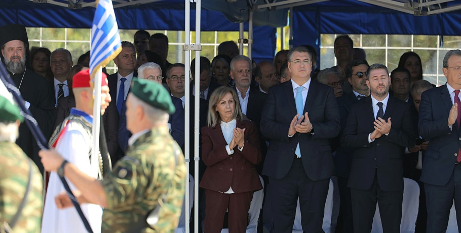 Αθηνά Αηδονά: Από τη Θεσσαλονίκη, την καρδιά της Μακεδονίας, στέλνουμε μήνυμα εθνικής ενότητας και πίστης στις δυνατότητες του τόπου μας.