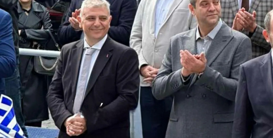 Ο Θωμάς Χατζηηλιάδης, εκπρόσωπος της Περιφέρειας Κεντρικής Μακεδονίας, στις εκδηλώσεις της 28ης Οκτωβρίου στην Αριδαία