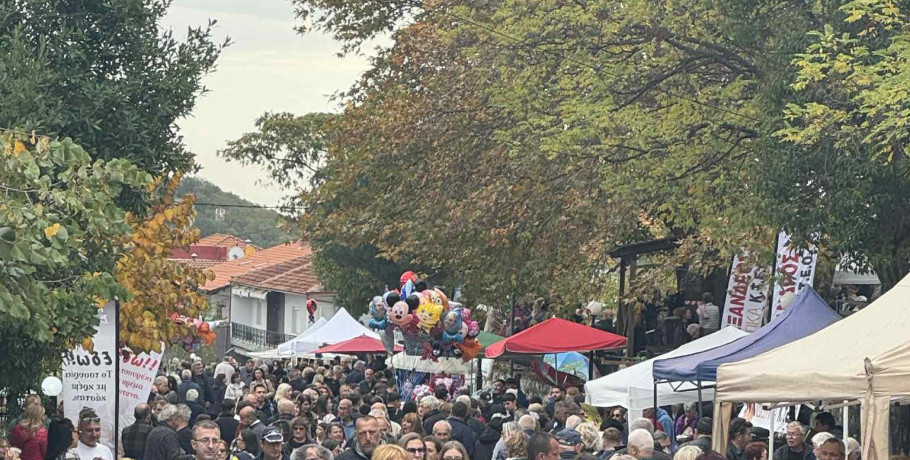 Γρίβα: Με απόλυτη επιτυχία η γιορτή Καστάνου