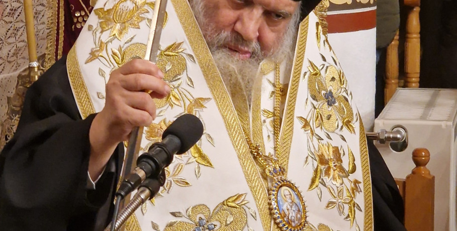 Μητροπολίτης Ιωηλ για τον Άγιο Χρυσόστομο:ο Άγιος υπηρέτησε κάποια χρόνια στην Μητρόπολή μας.