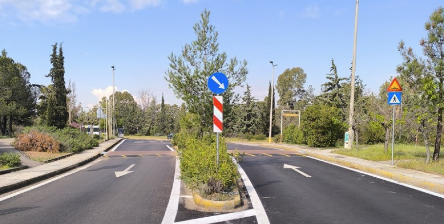 Εργασίες τοποθέτησης πινακίδων στην Εθνική Οδό 2 Θεσσαλονίκης – Έδεσσας από την Περιφέρεια Κεντρικής Μακεδονίας