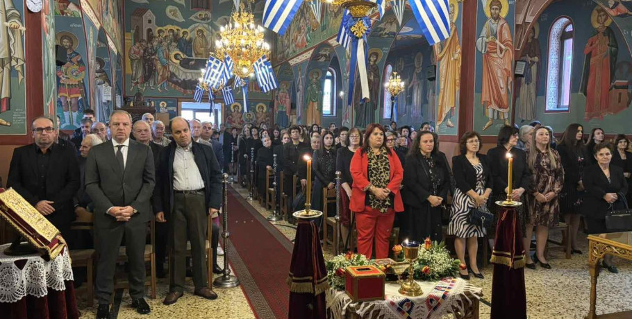 Στους Προμάχους Αλμωπίας για τον εορτασμό του Αγίου Δημητρίου ο Διονύσης Σταμενίτης
