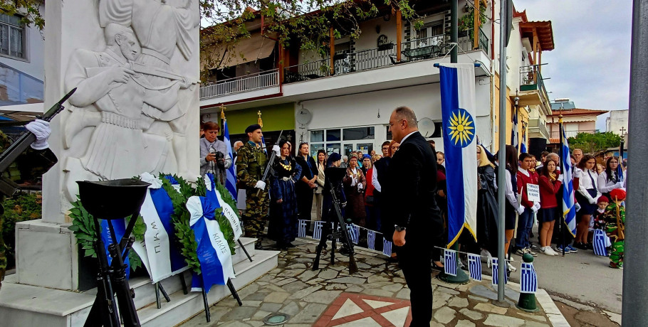 Στις εορταστικές εκδηλώσεις για την 113η επέτειο απελευθέρωσης της Γουμένισσας ο Δήμαρχος Κιλκίς