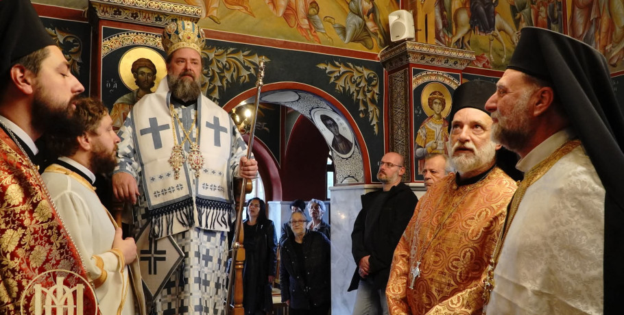 Πανηγυρική Θεία Λειτουργία για τη μνήμη του Αγίου Νέστορος στη Θεσσαλονίκη