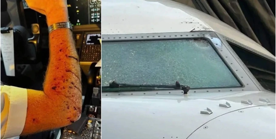 ΗΠΑ: Τρόμος σε πτήση της United Airlines - Έσπασε το παρμπρίζ του αεροπλάνου στα 36.000 πόδια και τραυμάτισε τον πιλότο
