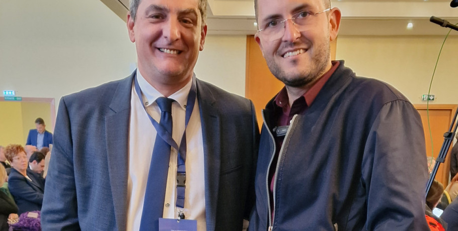 Ο Στάθης Φουντουκίδης, Δήμαρχος Πέλλας, στο συνέδριο της ΚΕΔΕ στην Αλεξανδρούπολη