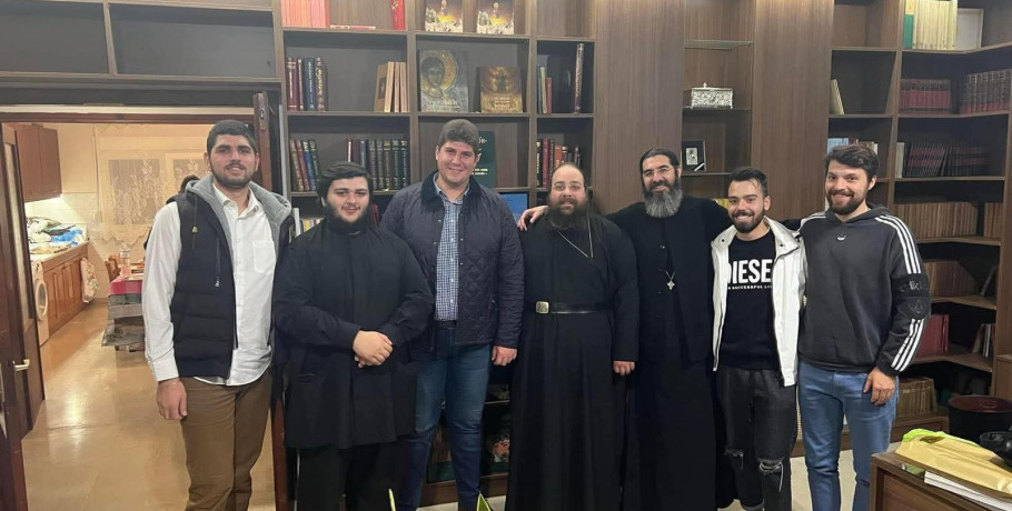 Από την Πέλλα και τα Γιαννιτσά στη Θεσσαλονίκη – Ο Αχιλλέας Μπέτας επισκέφθηκε τον πατέρα Χερουβείμ