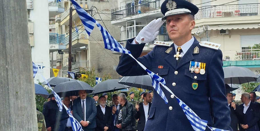 Παρων ο Αστυνομικός Διευθυντής στην Αριδαία