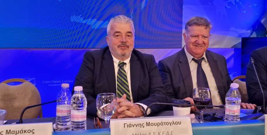 Δυναμική παρουσία του Επικεφαλής της Παράταξης «Συνεργασία Ευθύνης» και Προέδρου της Επιτροπής Οικονομικών της ΚΕΔΕ, Γιάννη Μουράτογλου, στο Συνέδριο της ΚΕΔΕ στην Αλεξανδρούπολη