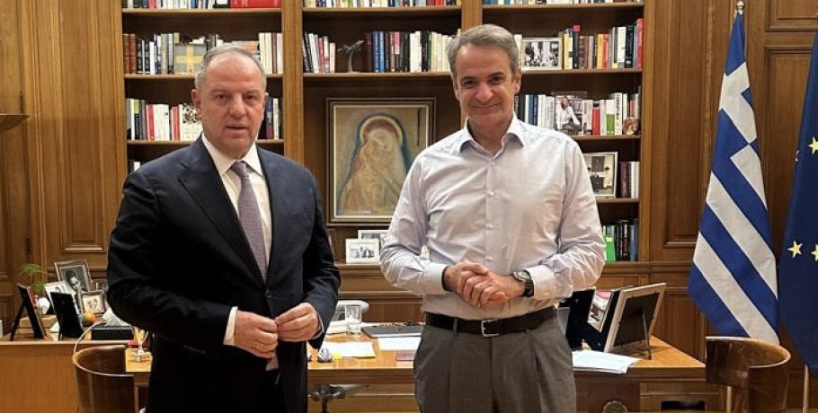 Συνάντηση του Διονύση Σταμενίτη με τον Πρωθυπουργό κ. Μητσοτάκη